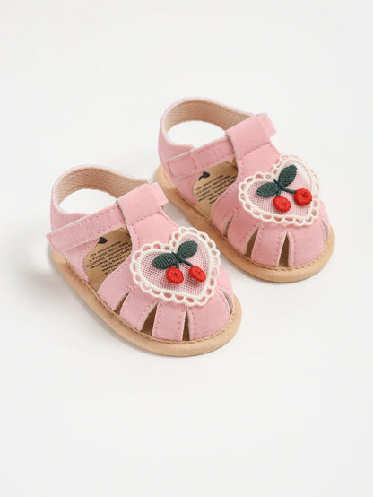 Cherry Heart Sandals