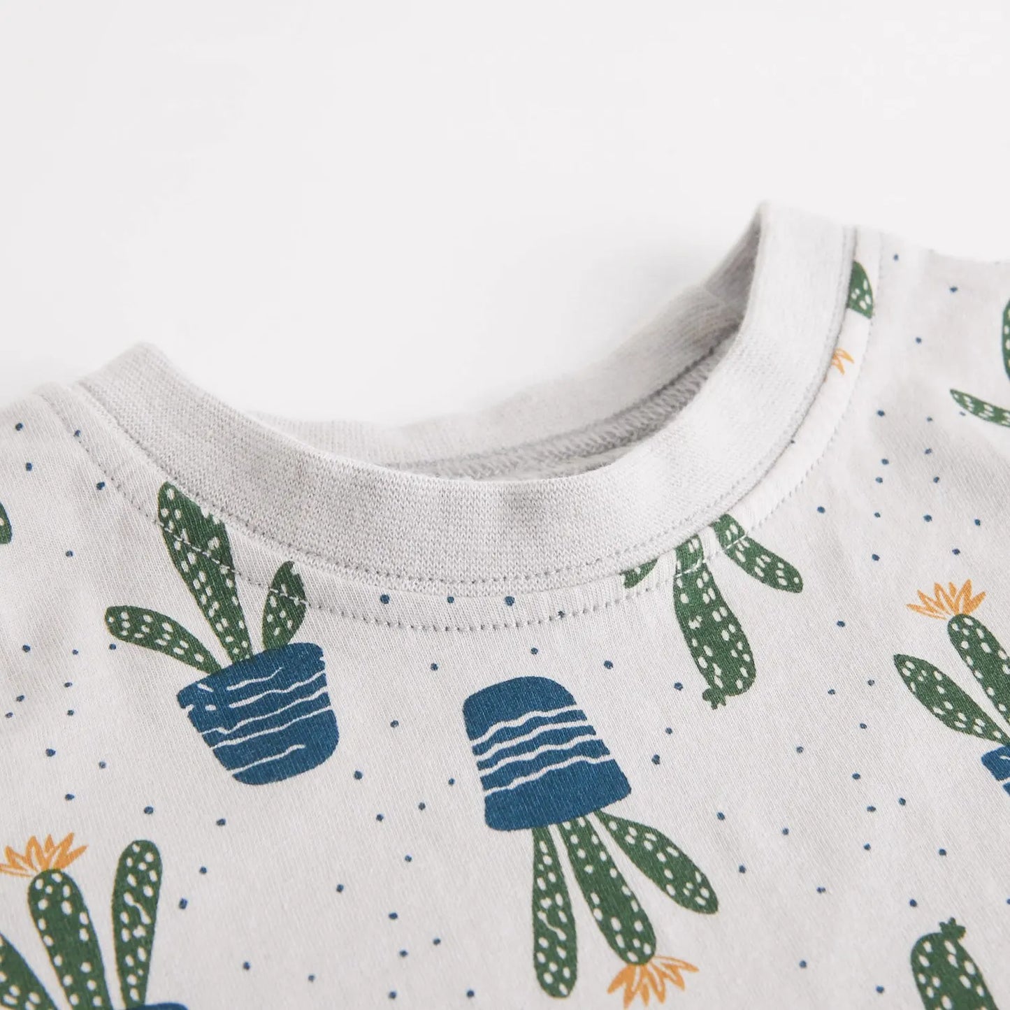 Cactus Print Summer Jumpsuit