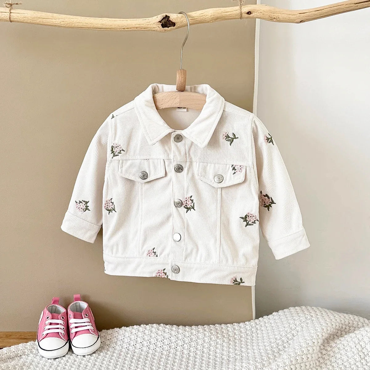 Flower Embroidery Jacket