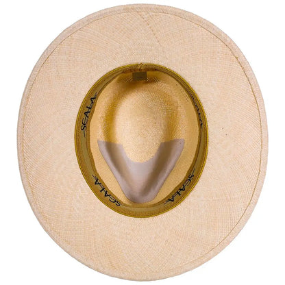 Scala Gusteau - Panama Straw Fedora Hat