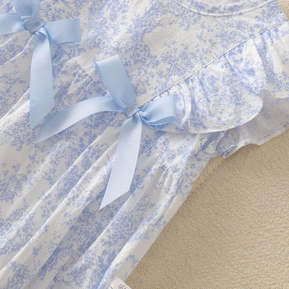Light Blue Romper W Hat