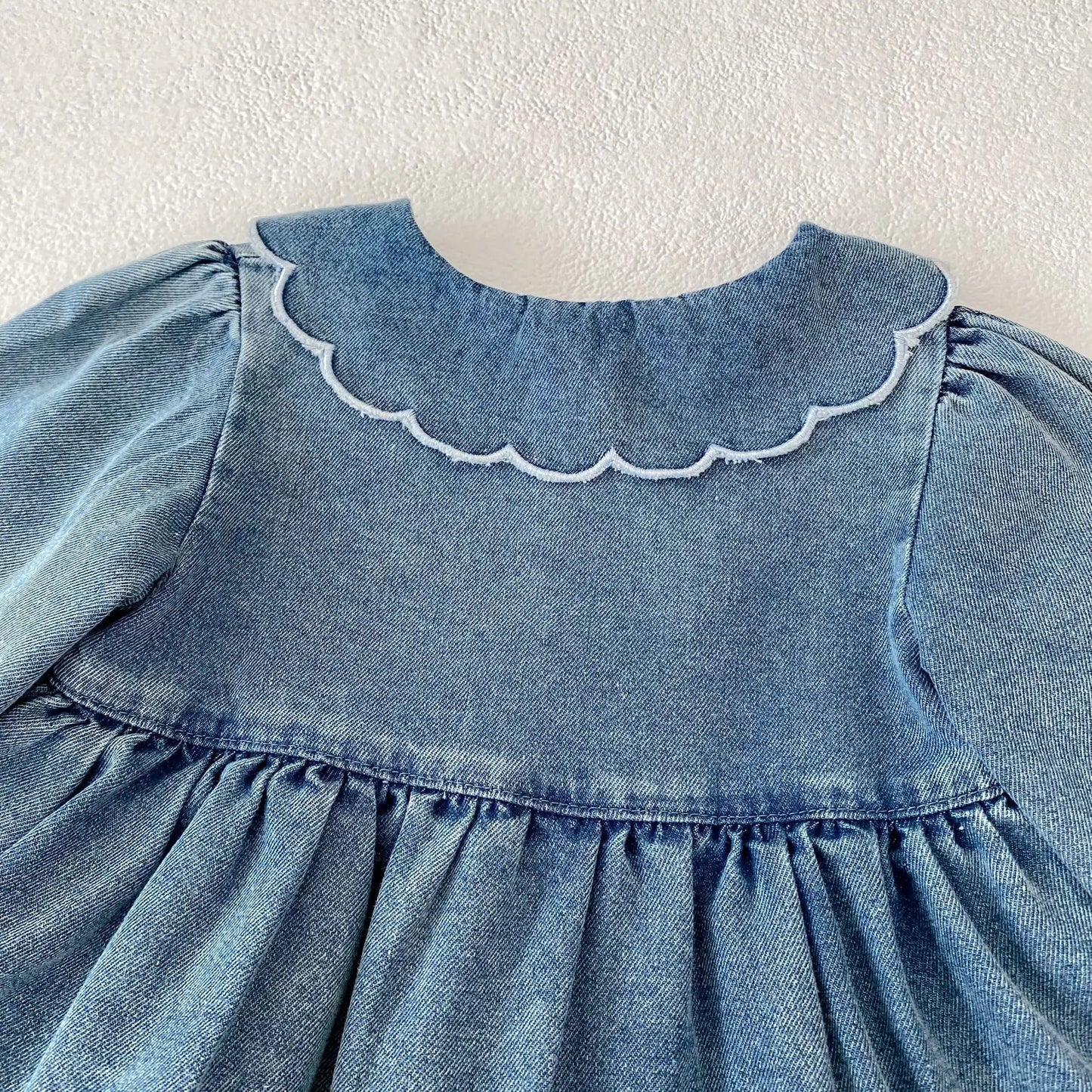 Denim Flare Romper