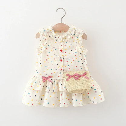 Polka Dot Bow Dress