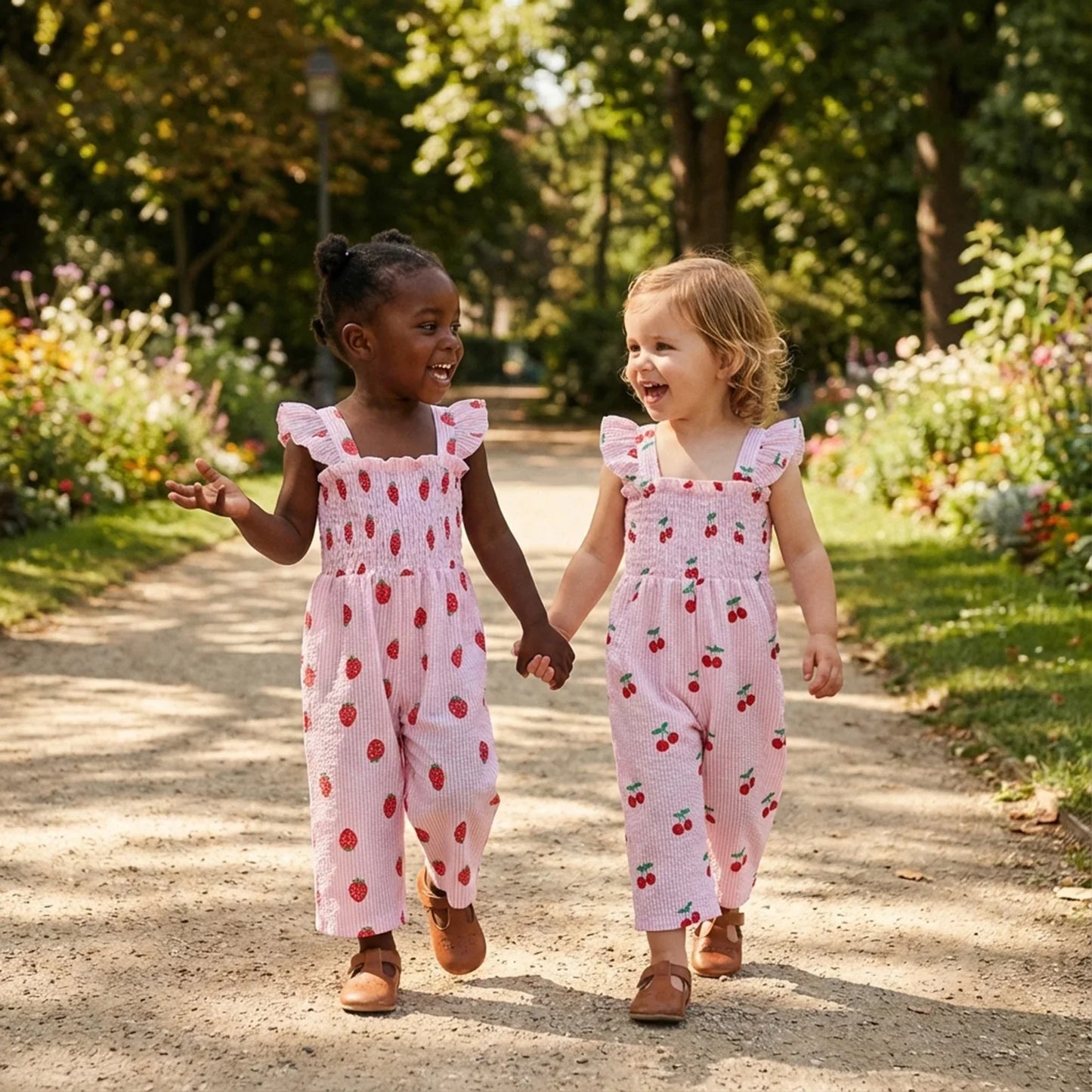 Sweet Strawberry Cherry Jumpsuit