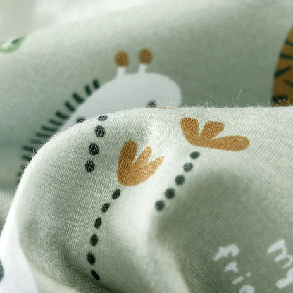 Animal Zoo Print Romper Jumpsuit