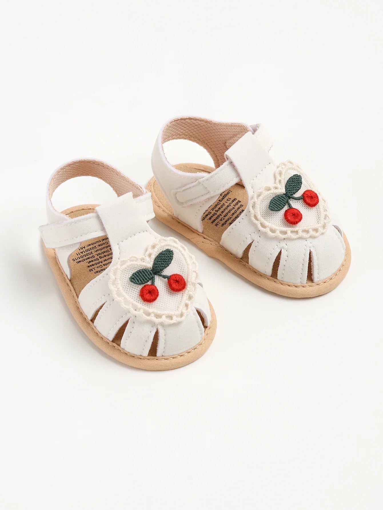 Cherry Heart Sandals