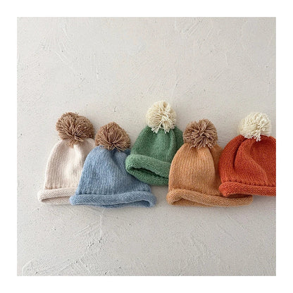 Knitted Color Mix Hat