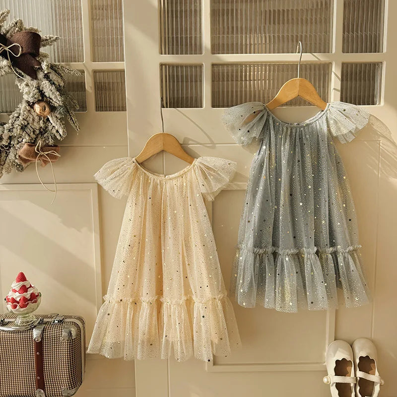 Stardust Lace Tulle Dress