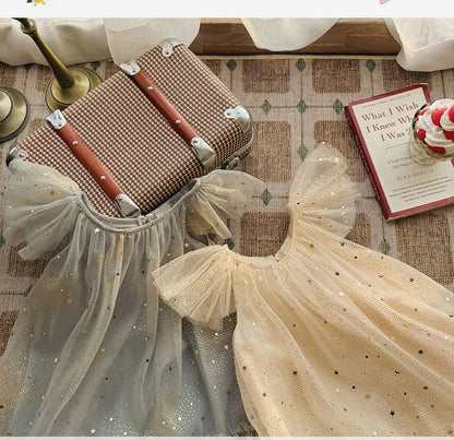 Stardust Lace Tulle Dress