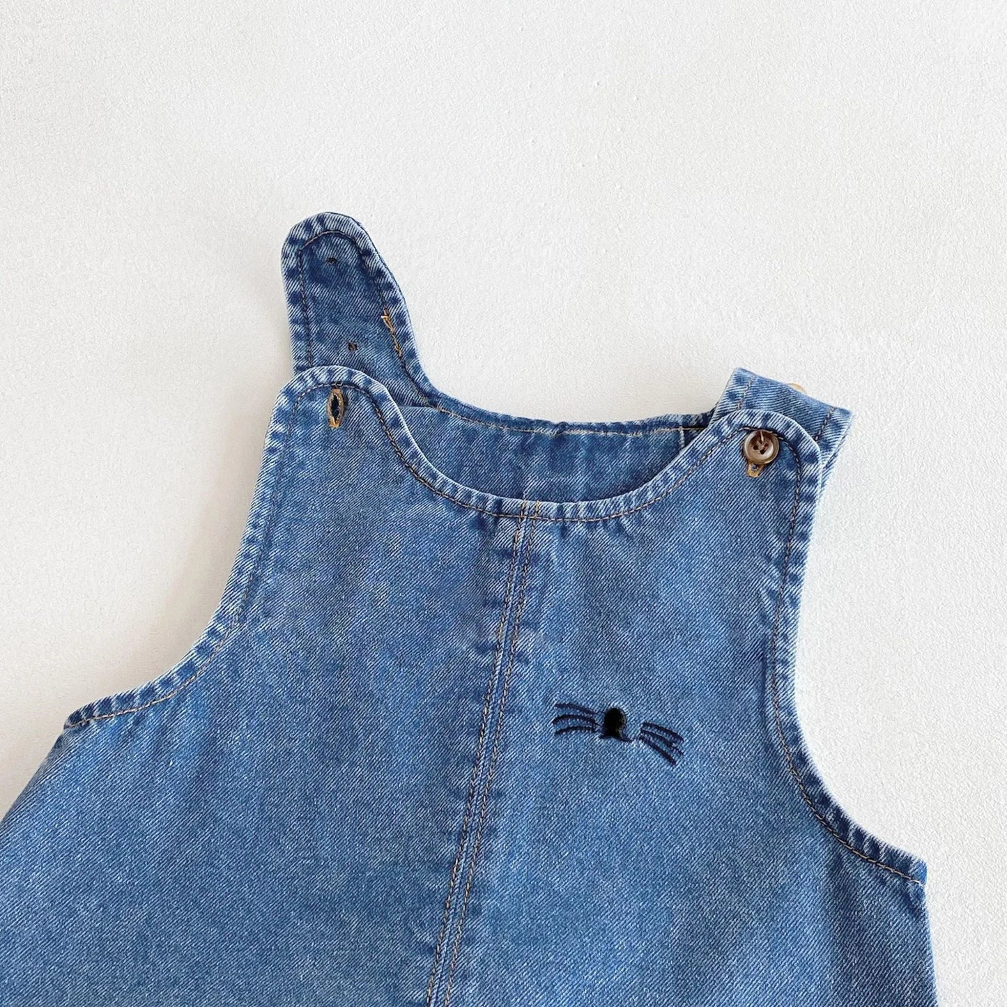 Bunny Rabbit Denim Jumpsuit
