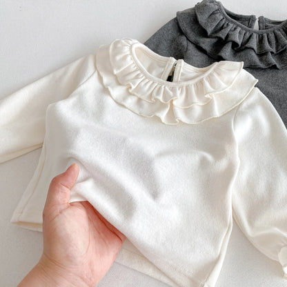 Leafy Doll Ruffled Set. 3Pcs