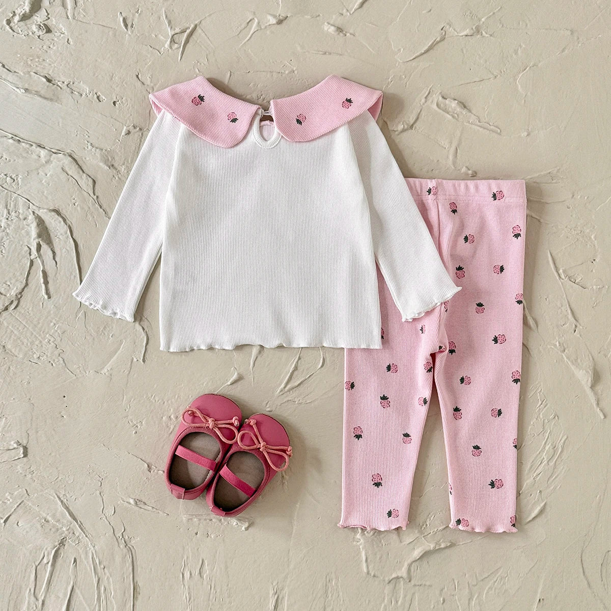 Fruity Pink Pants Set