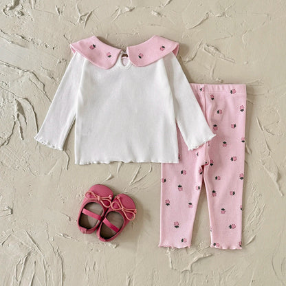 Fruity Pink Pants Set