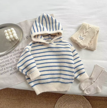 Stipe Knit Jumpsuit