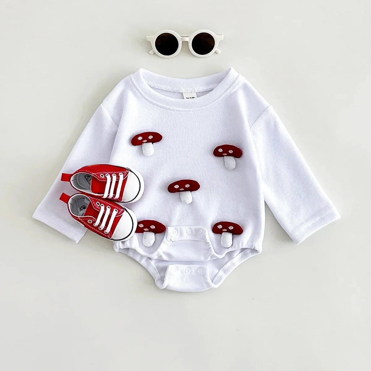 3D Cartoon Mushroom Duck Bodysuit