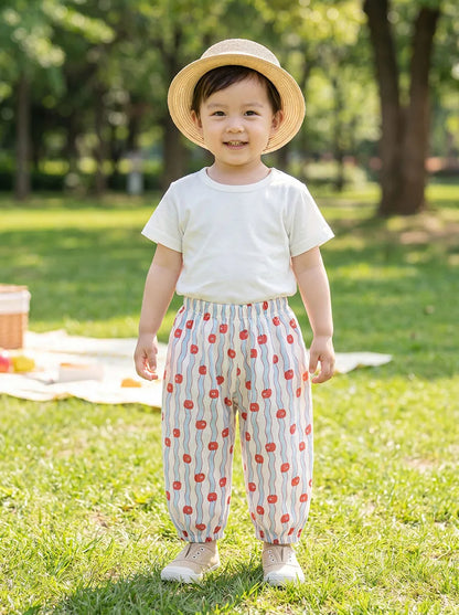 Tapered High-Rise Pull-On Pants