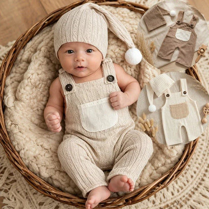 Knitted Newborn Photography Set