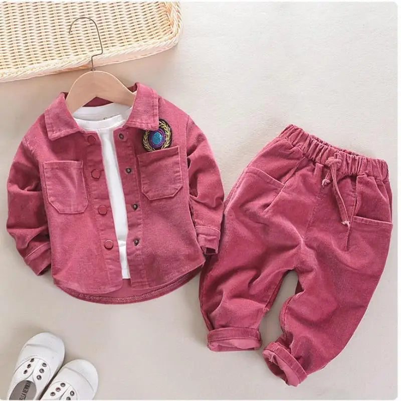 Corduroy Solid Color Set