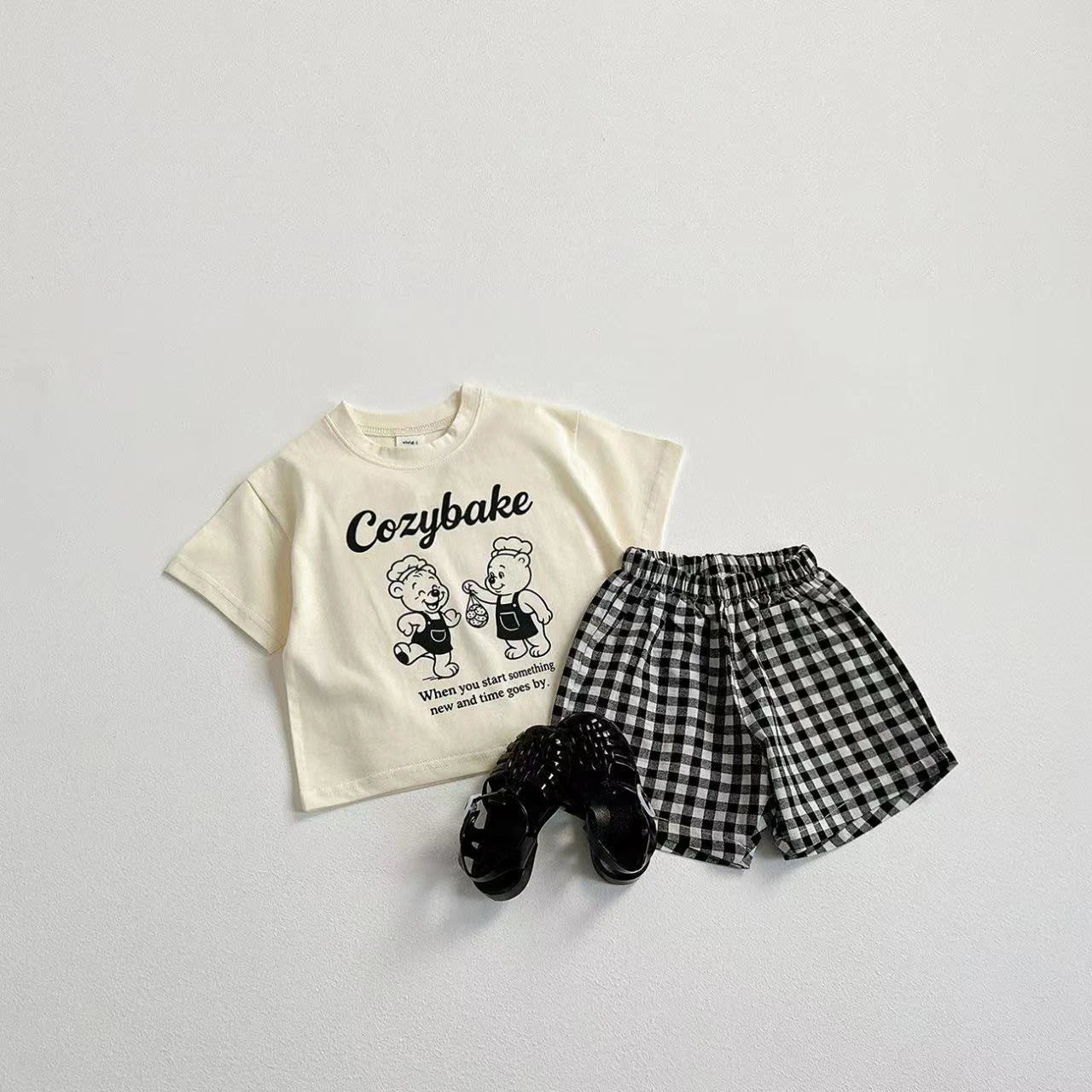 Cozybake Plaid Short Set
