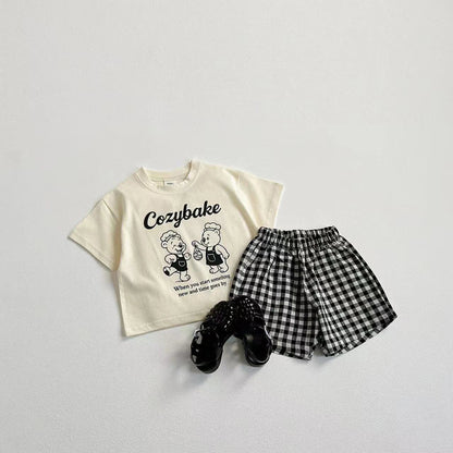 Cozybake Plaid Short Set
