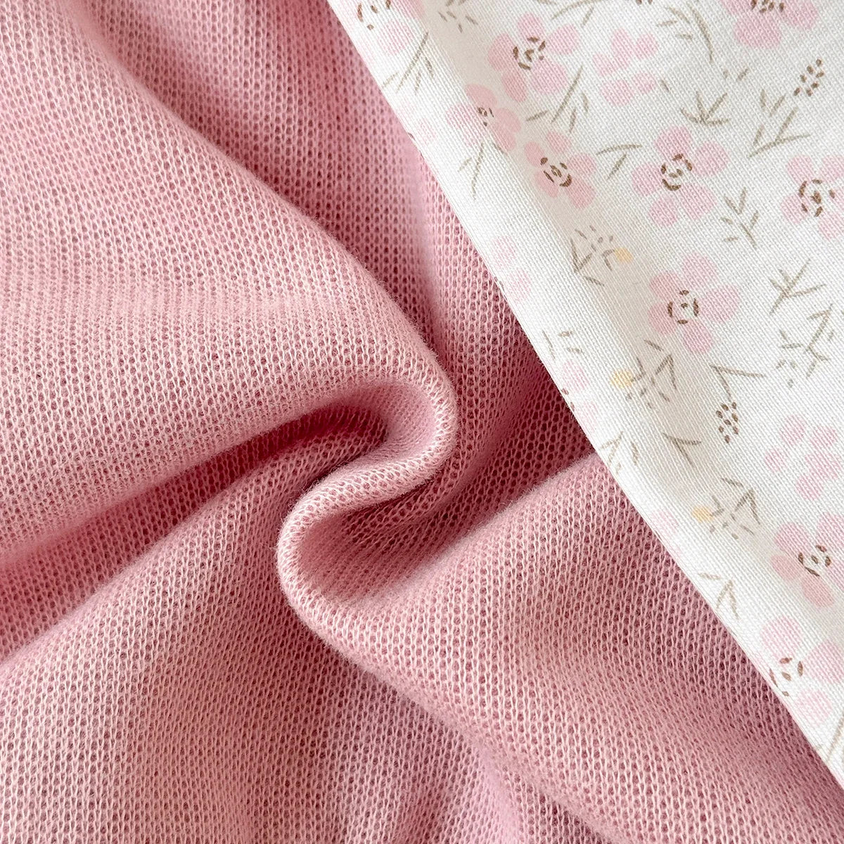 Swan Embroidered Sweater Set