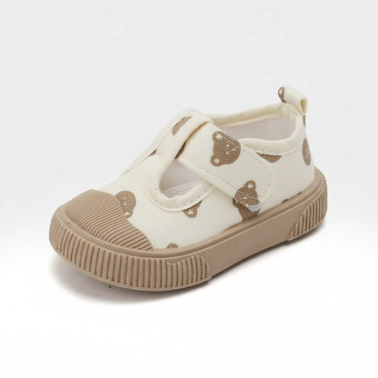 Teddy Bear Canvas Shoes