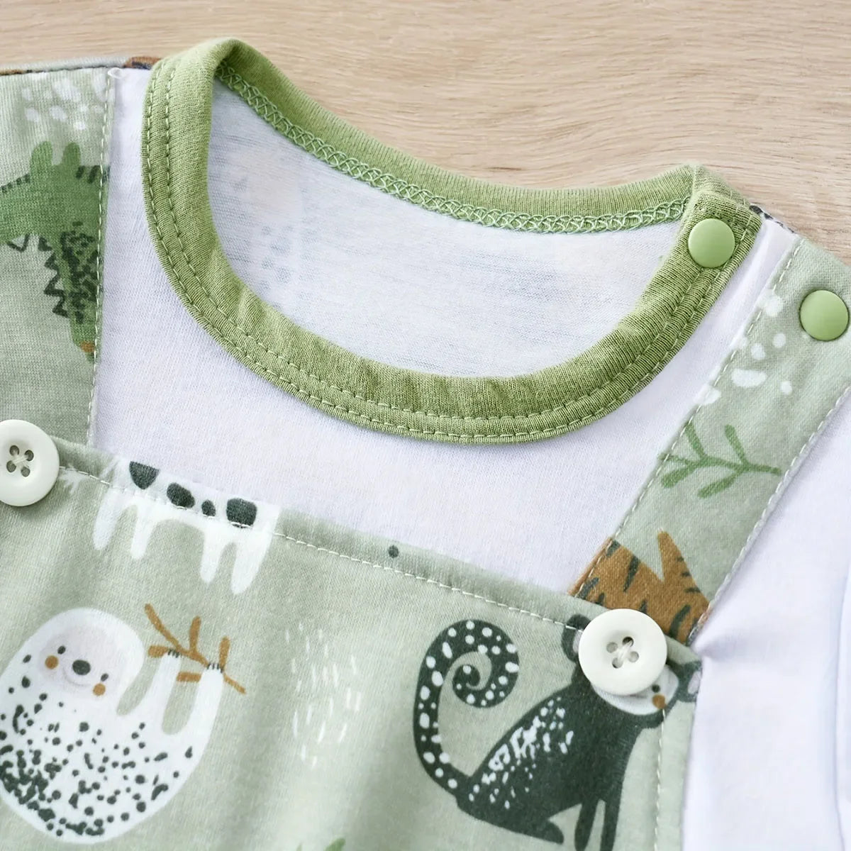 Animal Zoo Print Romper Jumpsuit