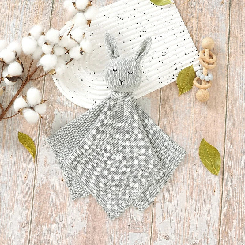 Knitted Rabbit Comfort Toy