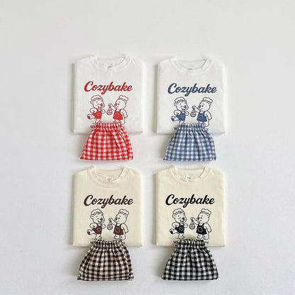 Cozybake Plaid Short Set