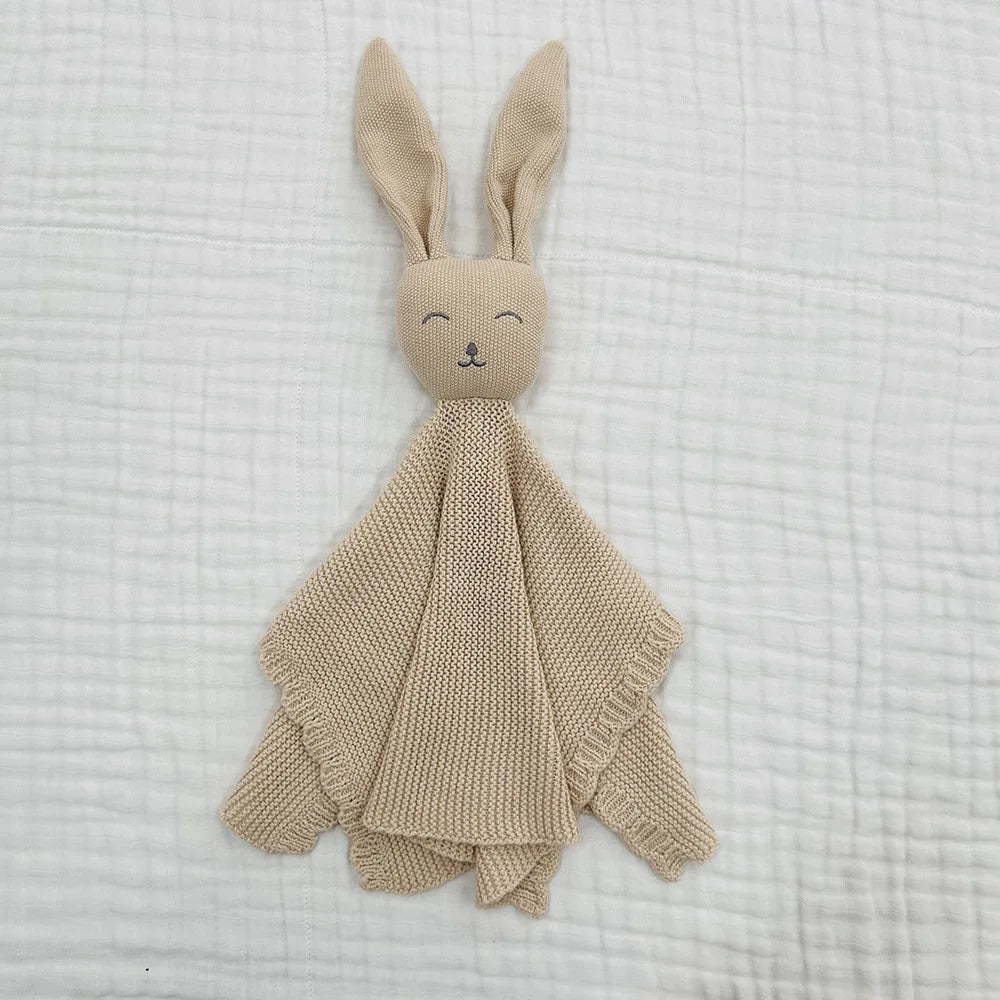 Knitted Rabbit Comfort Toy