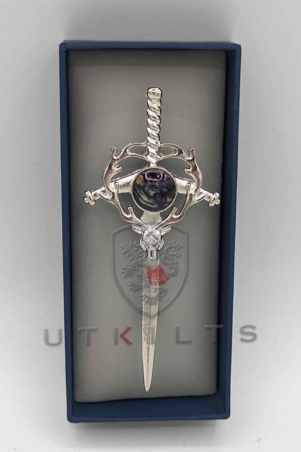 Kilt Pin – Inverloch, Heathergem Stag