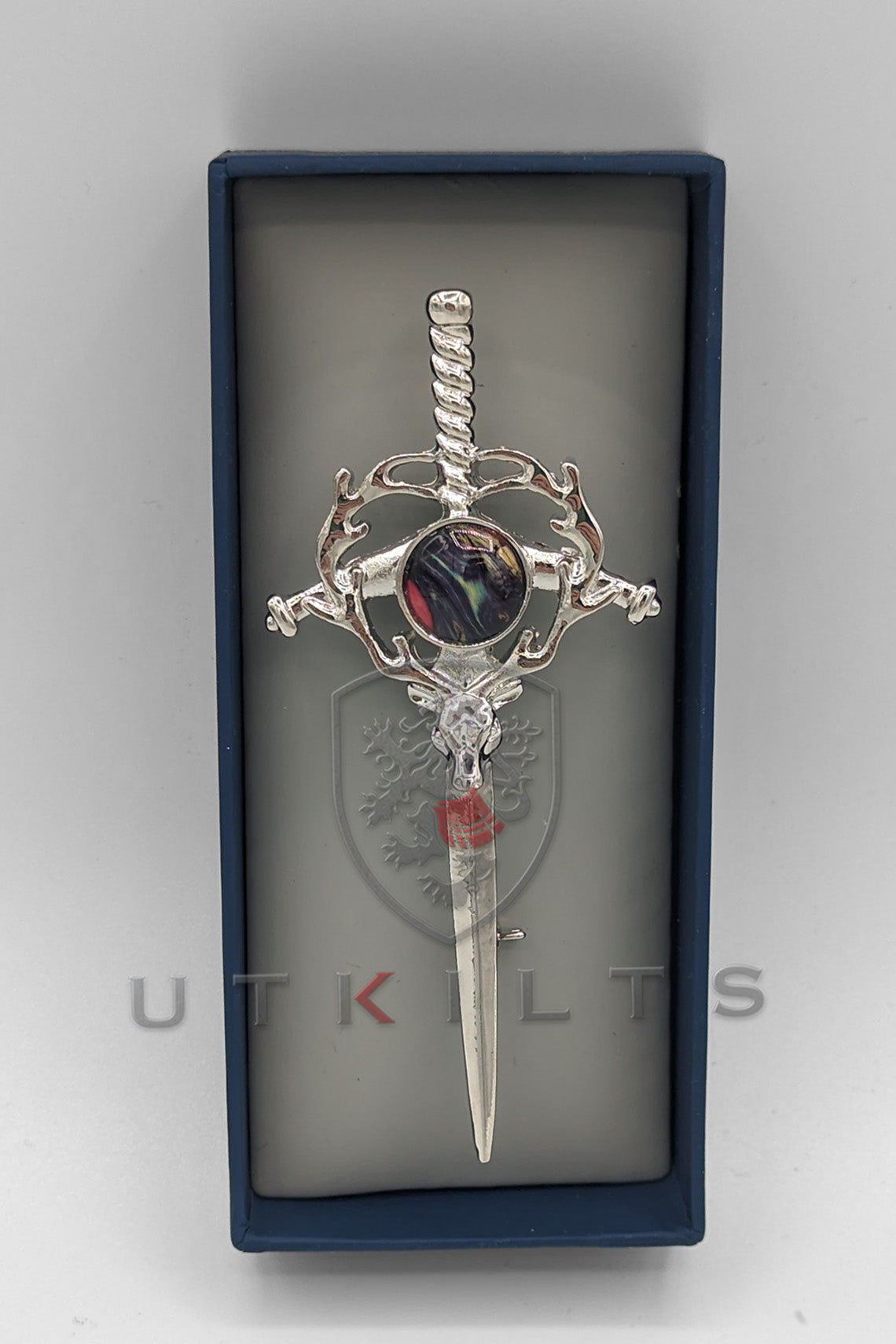 Kilt Pin – Inverloch, Heathergem Stag