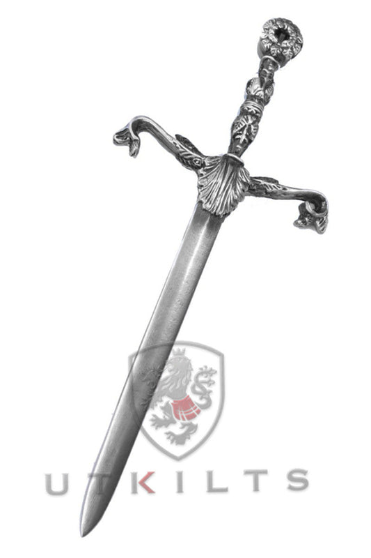 Kilt Pin – Inverloch, Sword of State Antique Silver