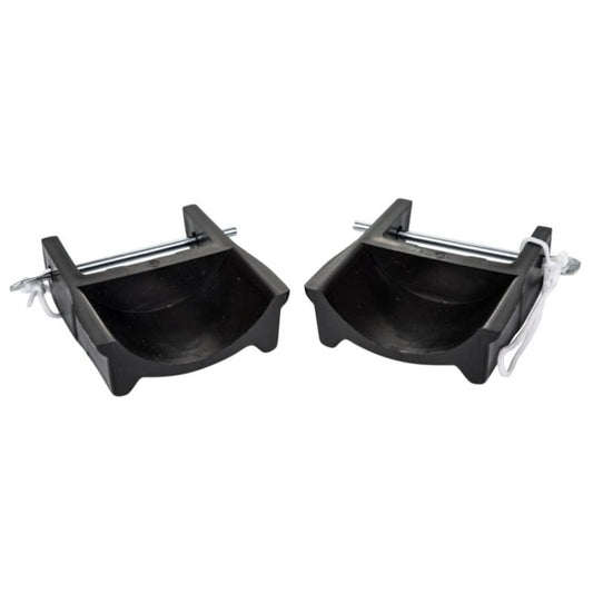 Gatsby Poly Jump Cups with Pin Pair Black