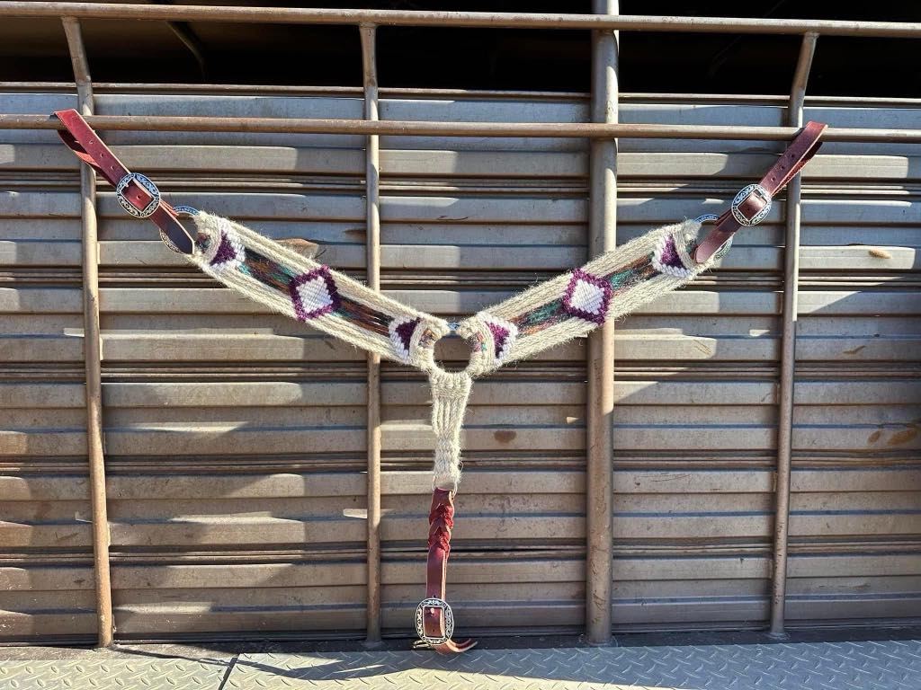 Marfa Lights Handcrafted 100% Mohair Breast Collar