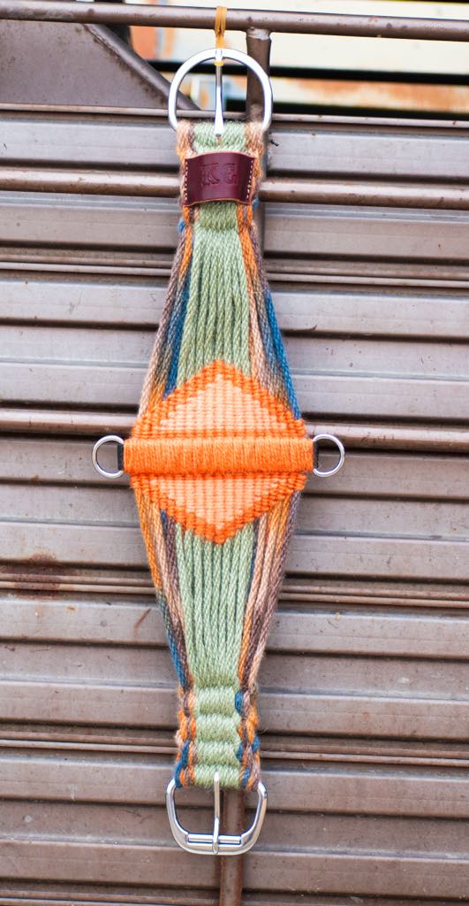 Mountain Valley Sagebrush Handcrafted 100% Mohair Cinch