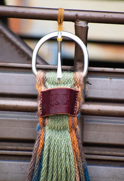 Mountain Valley Sagebrush Handcrafted 100% Mohair Cinch