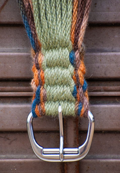 Mountain Valley Sagebrush Handcrafted 100% Mohair Cinch