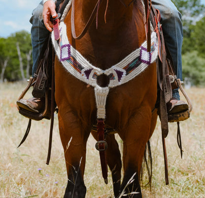 Marfa Lights Handcrafted 100% Mohair Breast Collar