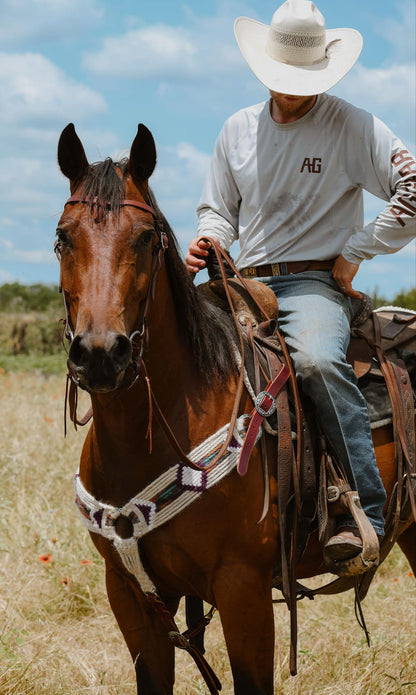 Marfa Lights Handcrafted 100% Mohair Breast Collar