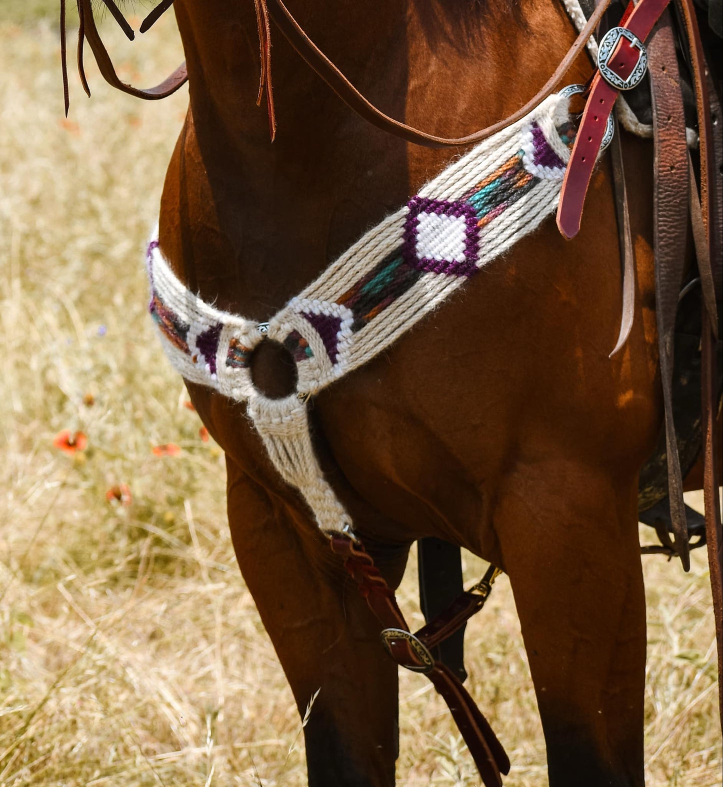 Marfa Lights Handcrafted 100% Mohair Breast Collar