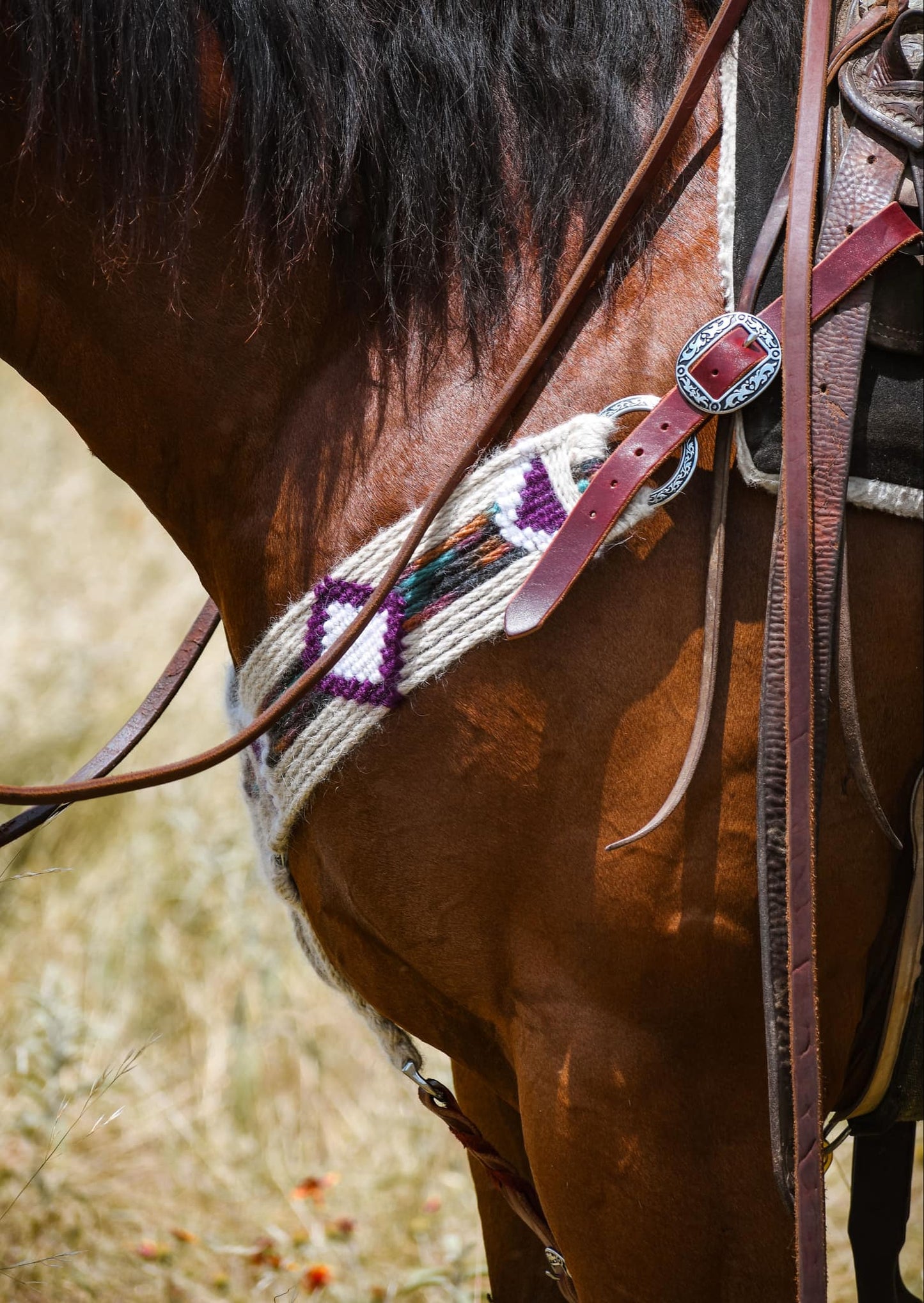 Marfa Lights Handcrafted 100% Mohair Breast Collar