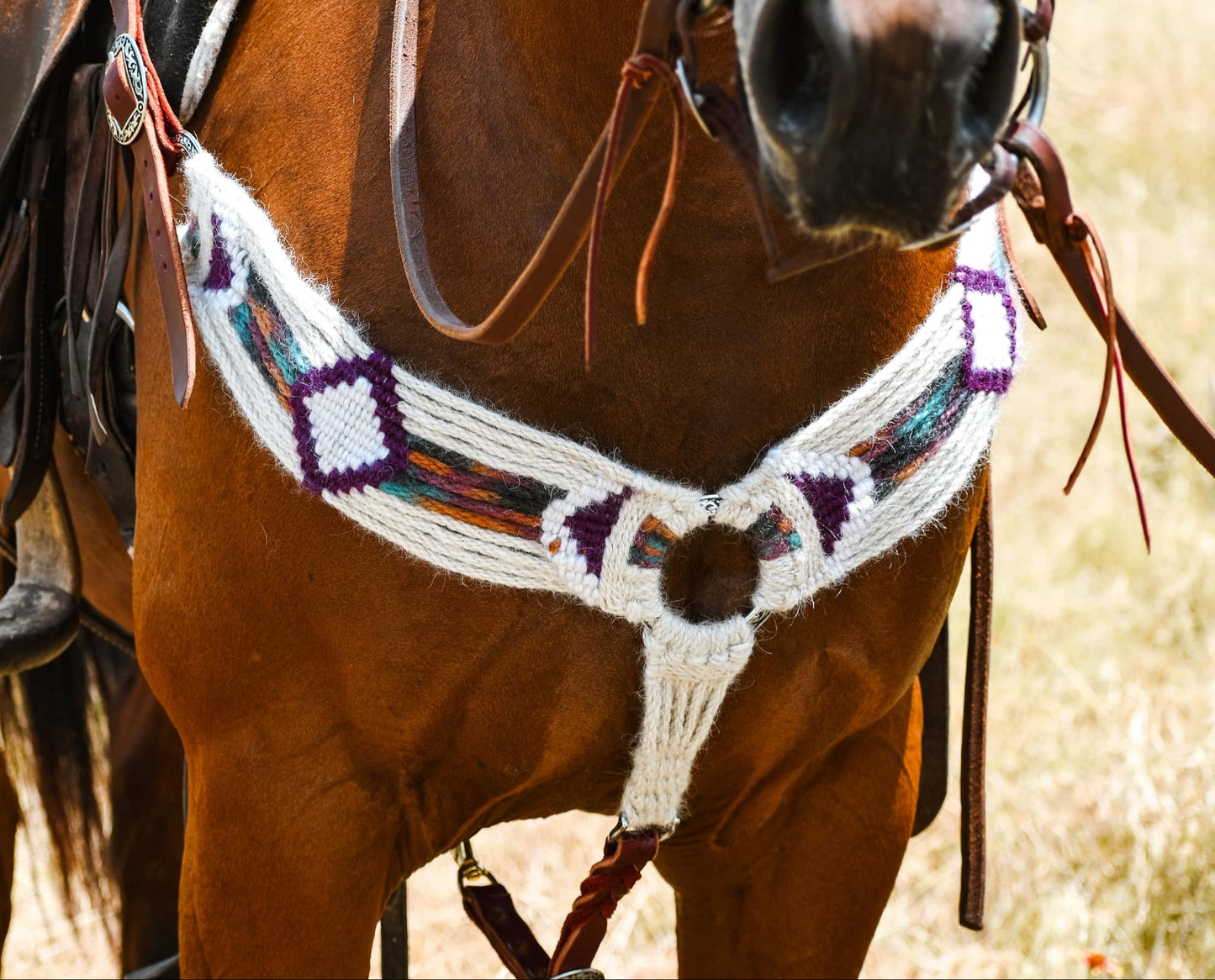 Marfa Lights Handcrafted 100% Mohair Breast Collar