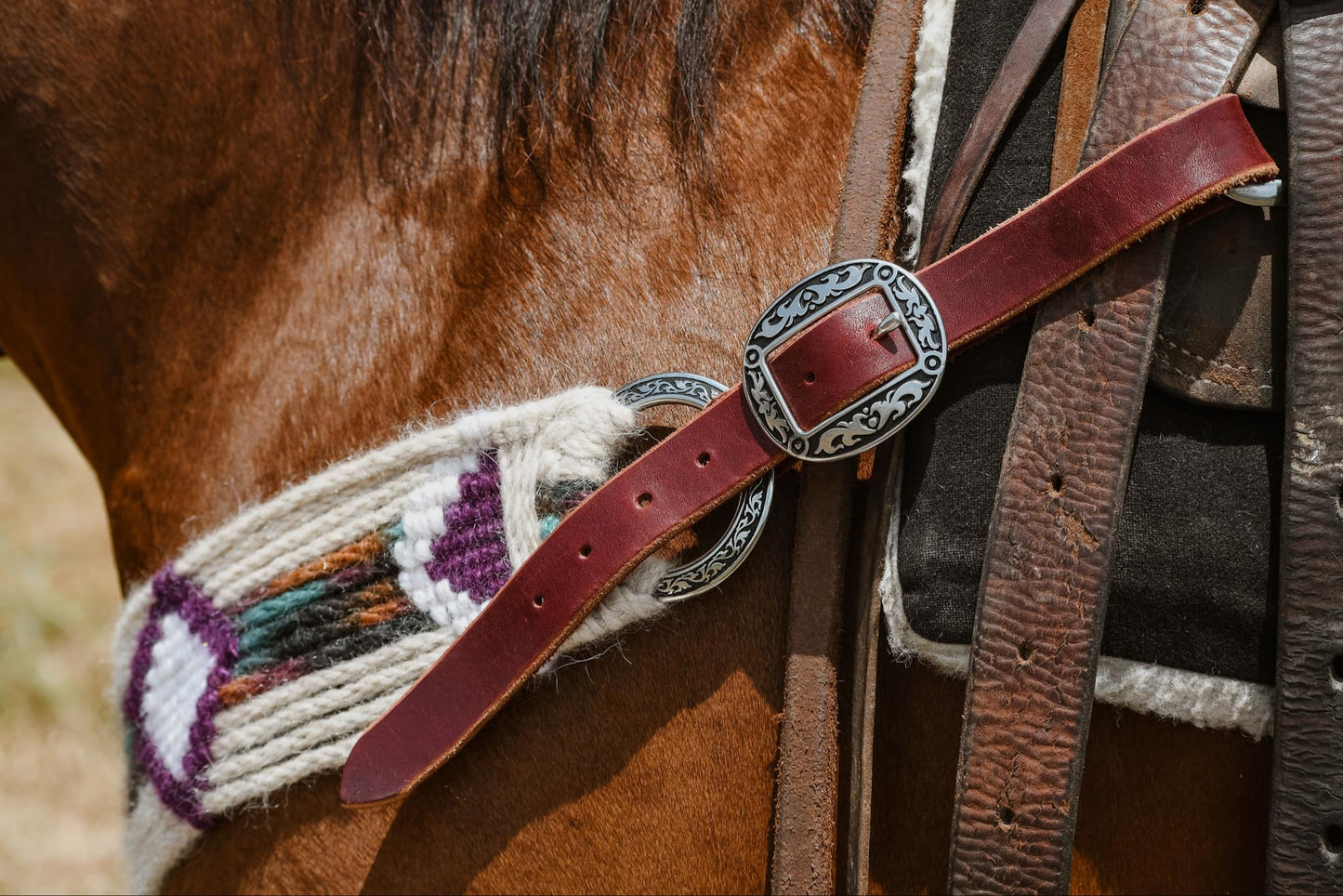 Marfa Lights Handcrafted 100% Mohair Breast Collar