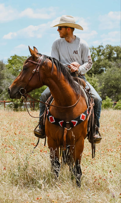Play Your Hand Handcrafted 100% Mohair Breast Collar