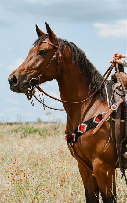 Play Your Hand Handcrafted 100% Mohair Breast Collar