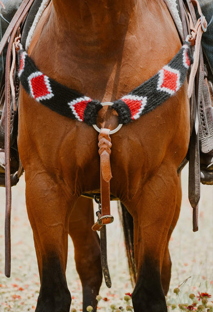 Play Your Hand Handcrafted 100% Mohair Breast Collar