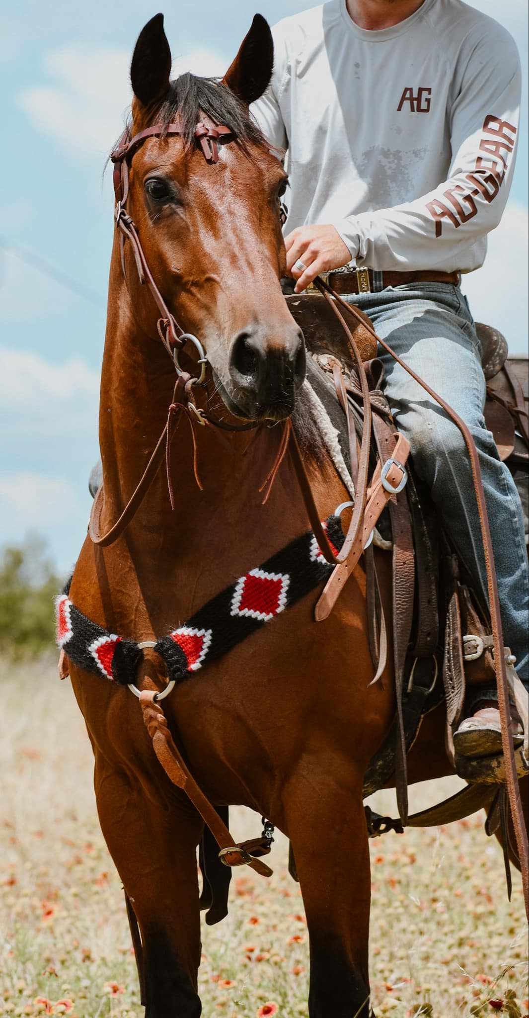 Play Your Hand Handcrafted 100% Mohair Breast Collar