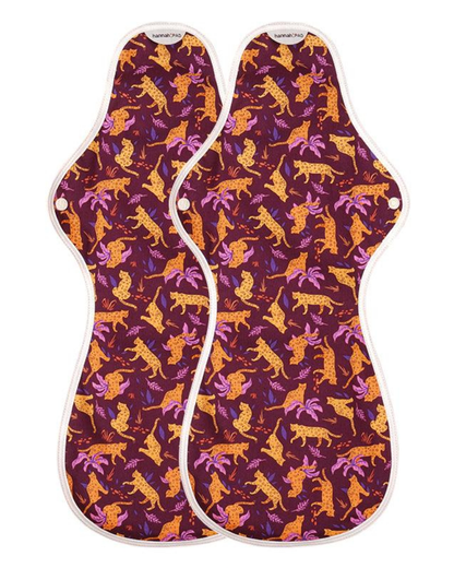 Organic Reusable Cotton Period Pads - 2 Super Ultra Pads