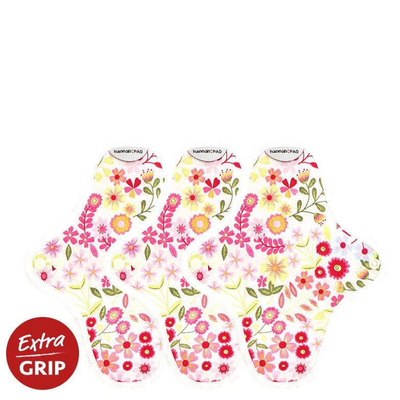 Organic Reusable Cotton Period Pads - 3 Pantyliners